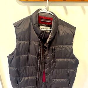 Size L charcoal gray Orvis vest